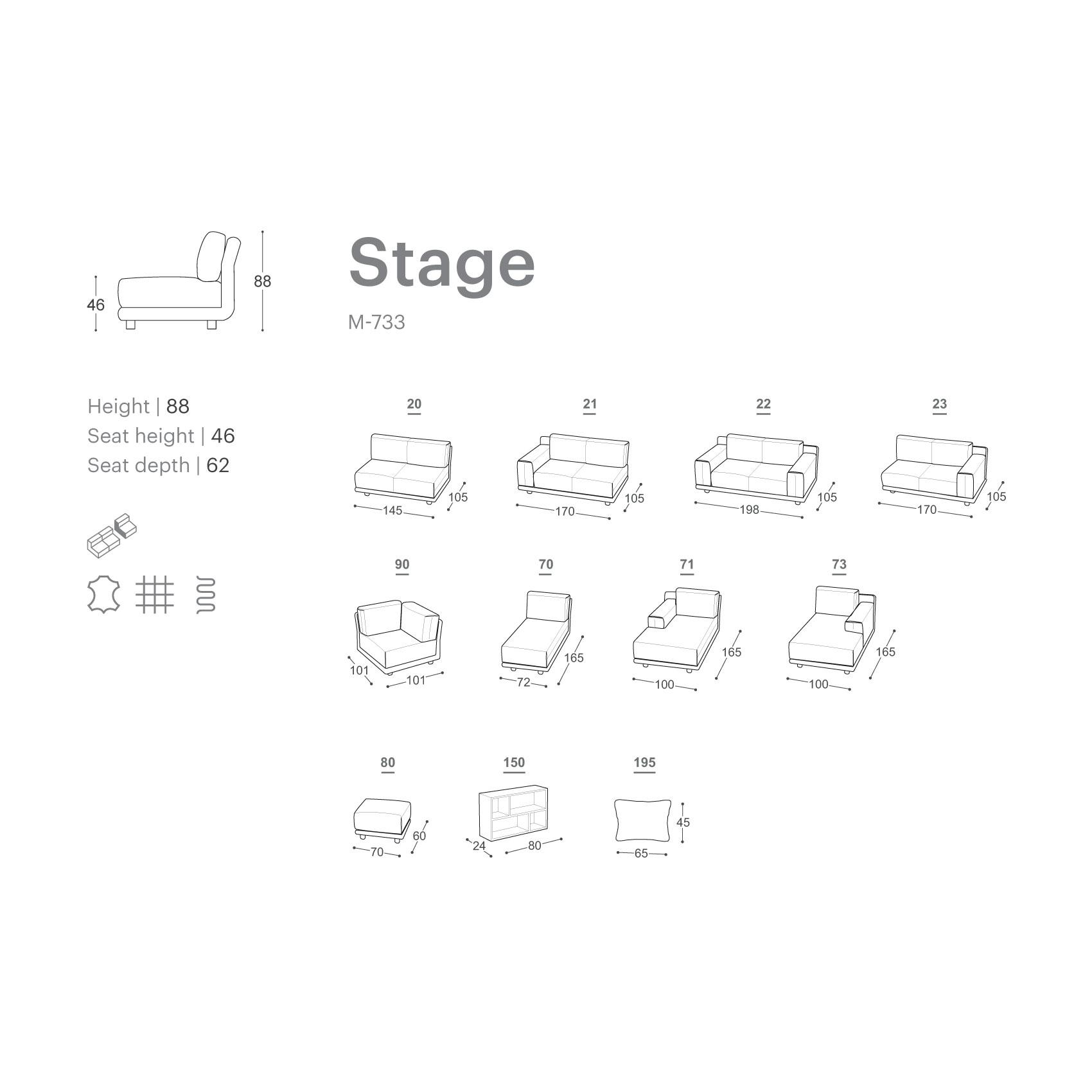 Extraform model Stage - segmenti