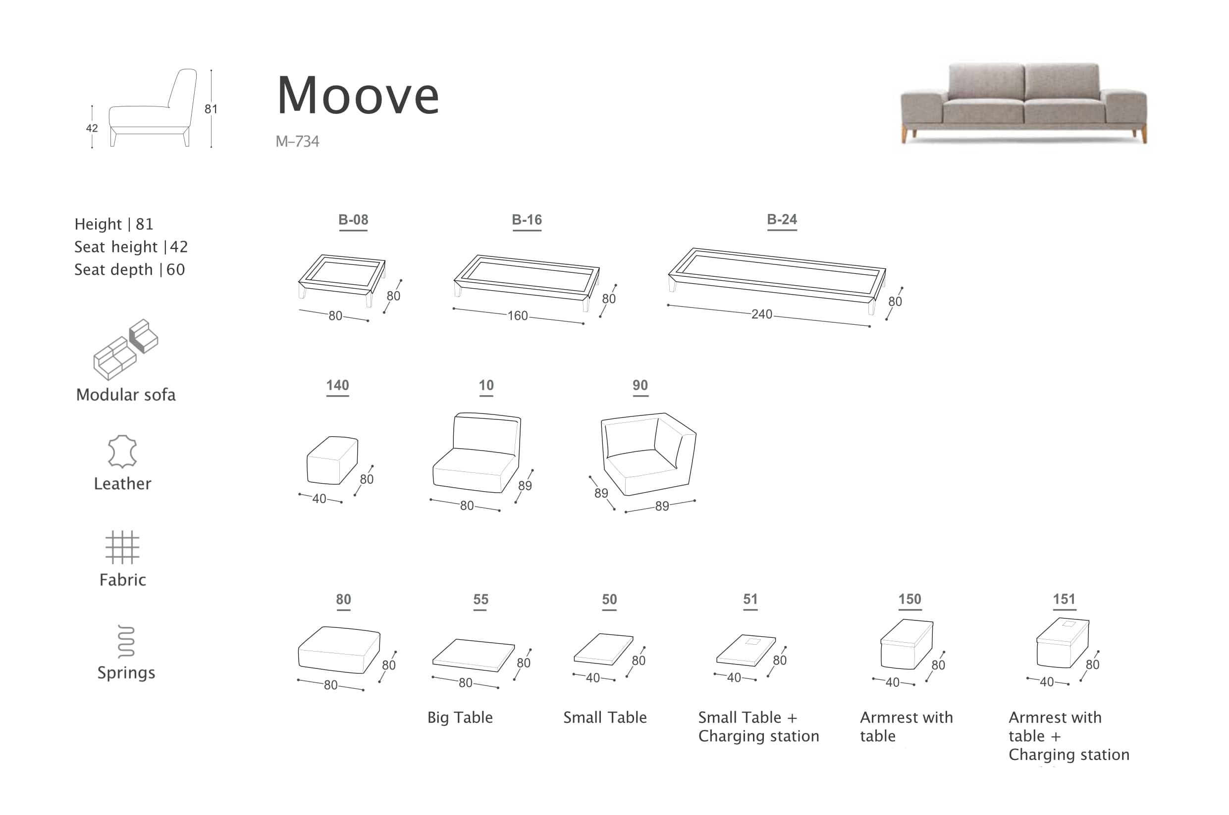 Extraform model Moove